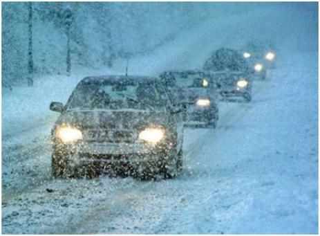 重要预警提示 - 雨雪+降温 冰雪路面开车切记控速、控距、少超车......_3